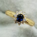 18K	Yellow Gold		OVAL	Cut			SAPPHIRE	DIAMOND	COCKTAIL	ring