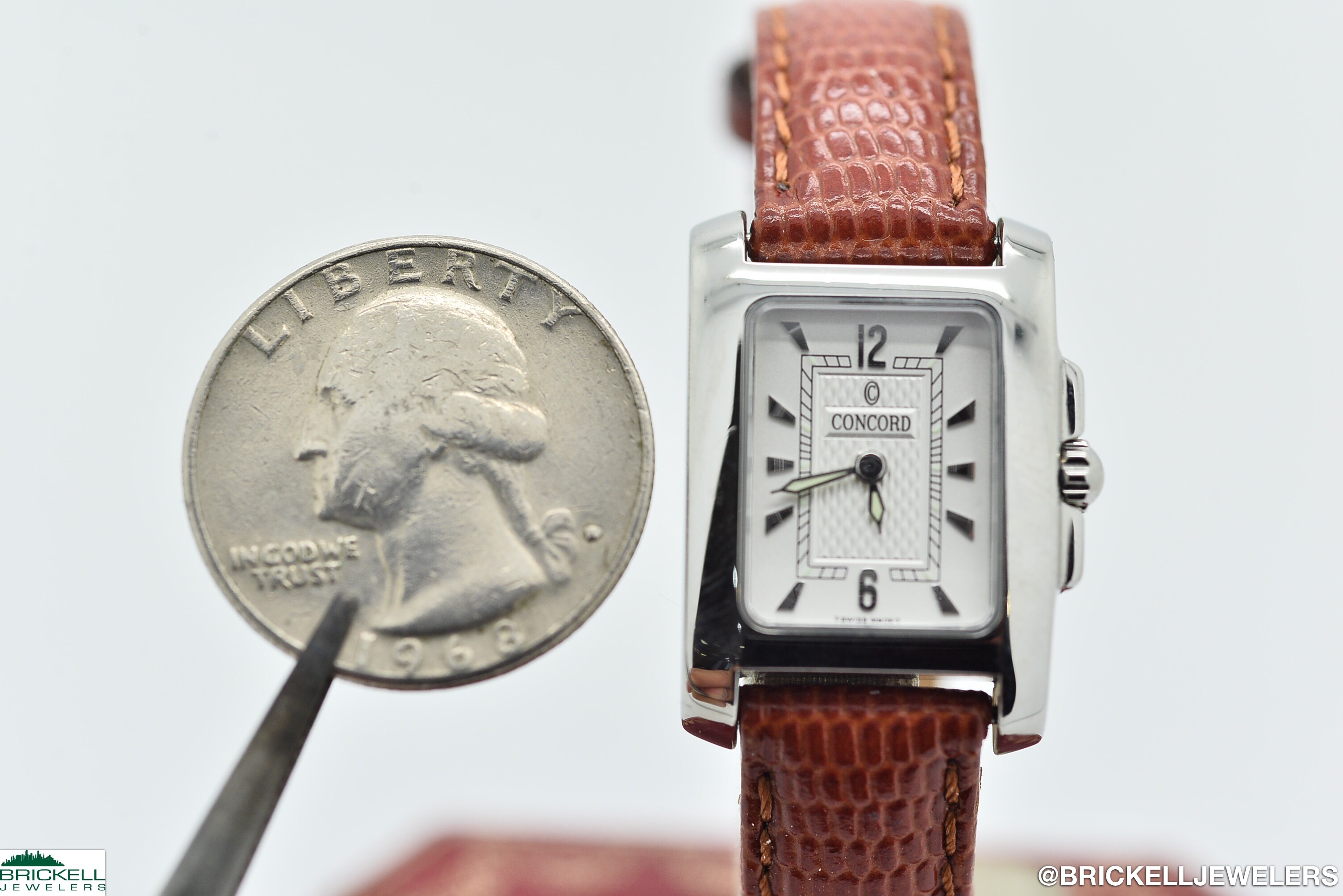 CONCORD	Ladies SPORTIVO			Stainless Steel	Genuine Leather				Quartz (Battery)	Watch