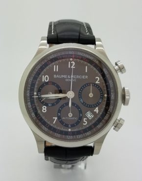 BAUME & MERCIER CAPELAND BROWN AUTOMATIC MENS WATCH 65687