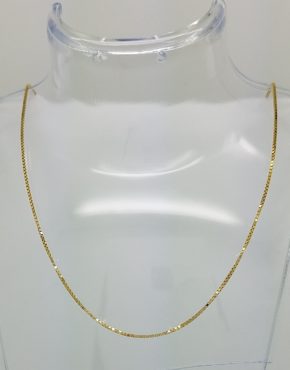 14K YELLOW GOLD CHAIN 20" LONG