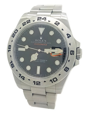 Rolex Explorer II Stainless Steel Strap 49mm Men's Watch 216570