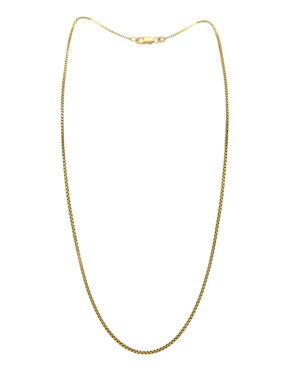 14k Yellow Gold 17'' Box Chain Necklace