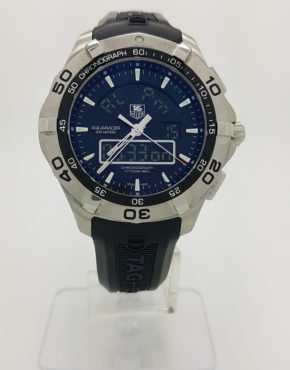 Tag Heuer Aquaracer 2000 CAF1010 Stainless Steel Quartz Chronotimer 43mm Watch
